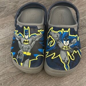 Batman Kids Clogs - Blue and Gray